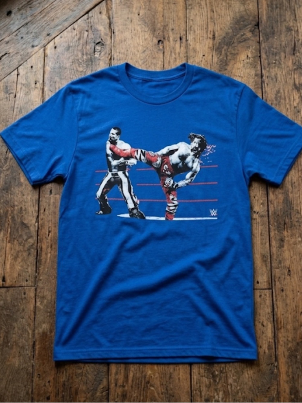 WWE Sean Michaels shirt men’s blue
